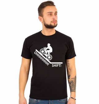 Obrázek 1 produktu Pánské tričko Měl jsem přeřadit OHHHH! SHIFT!