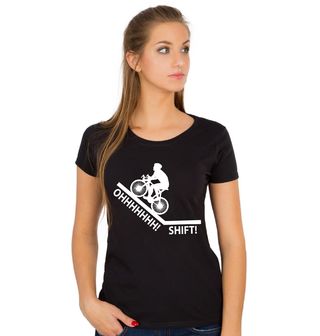 Obrázek 1 produktu Dámské tričko Měl jsem přeřadit OHHHH! SHIFT!