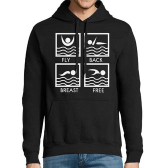 Obrázek 1 produktu Pánská mikina Čtyři Styly Plavání