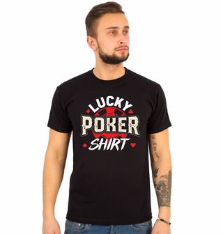 Obrázek 1 produktu Pánské tričko Šťastné Pokerové Tričko