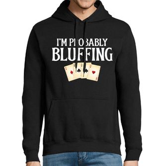 Obrázek 1 produktu Pánská mikina Pravděpodobně Bluffuju I’m Probably Bluffing