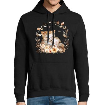 Obrázek 1 produktu Pánská mikina Mateřská Láska Kočka a Kotě