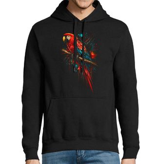 Obrázek 1 produktu Pánská mikina Tropický Ara červený