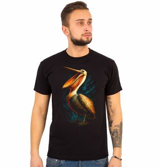 Obrázek 1 produktu Pánské tričko Pelikán hnědý