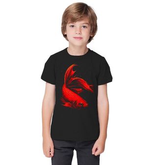 Obrázek 1 produktu Dětské tričko Červená Bojovnice pestrá