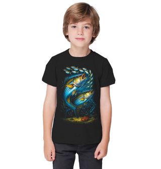 Obrázek 1 produktu Dětské tričko Mořčák pruhovaný