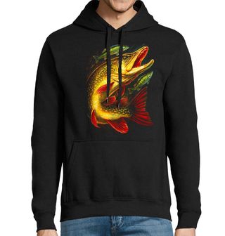 Obrázek 1 produktu Pánská mikina Dravá Ryba Štika obecná