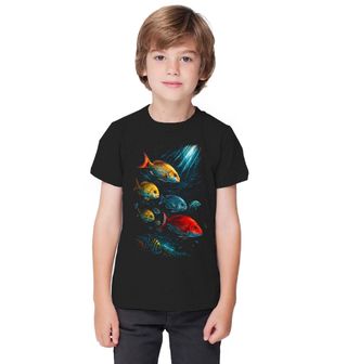 Obrázek 1 produktu Dětské tričko Hejno ryb