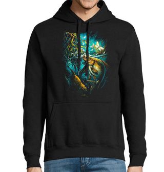 Obrázek 1 produktu Pánská mikina Kapr na Hladině