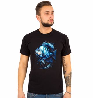 Obrázek 1 produktu Pánské tričko Modrá Slunečnice pestrá