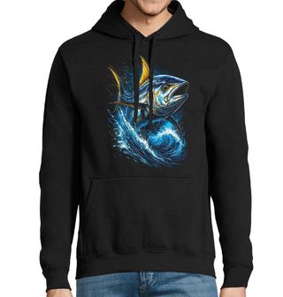 Obrázek 1 produktu Pánská mikina Výskok Tuňáka žlutoploutvého