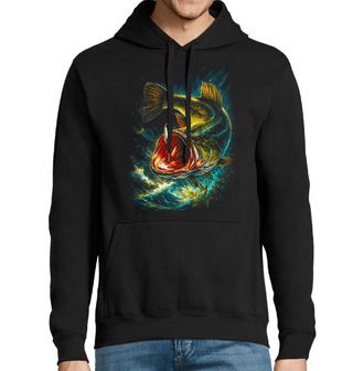 Obrázek 1 produktu Pánská mikina Lov Okouna říčního