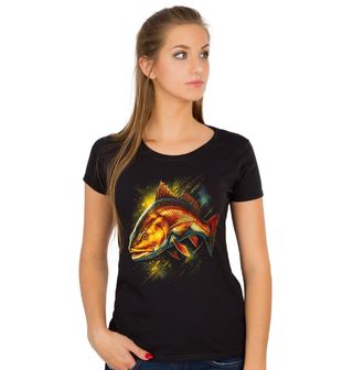 Obrázek 1 produktu Dámské tričko Zlatý dravec Okoun říční