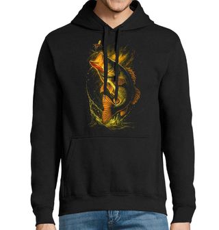 Obrázek 1 produktu Pánská mikina Okounek pstruhový chytající Hmyz