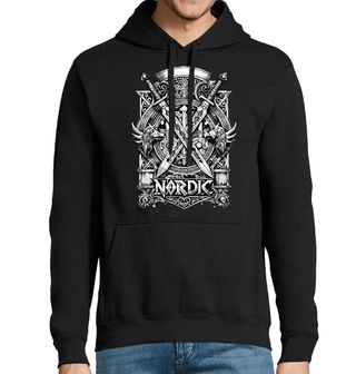 Obrázek 1 produktu Pánská mikina Vikingské Meče Nordic