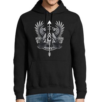 Obrázek 1 produktu Pánská mikina Odinovi Krkavci Hugin a Munin