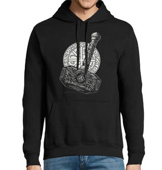 Obrázek 1 produktu Pánská mikina Posvátné Kladivo Mjölnir