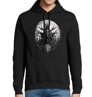 Obrázek 1 produktu Pánská mikina Odinův Strom života Yggdrasil