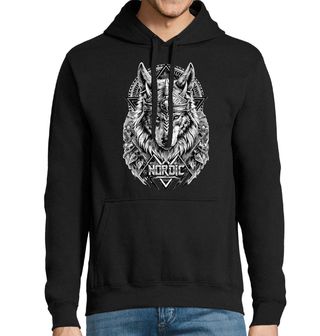 Obrázek 1 produktu Pánská mikina Vlčí Bůh Fenrir Nordic