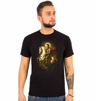 Obrázek 1 produktu Pánské tričko Svatý Jiří bojující s Drakem