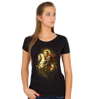 Obrázek 1 produktu Dámské tričko Svatý Jiří bojující s Drakem