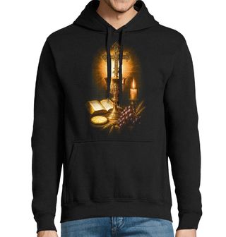 Obrázek 1 produktu Pánská mikina Eucharistie Poslední večeře Ježíše Krista