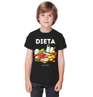 Obrázek 1 produktu Dětské tričko DIETA (od zítra)
