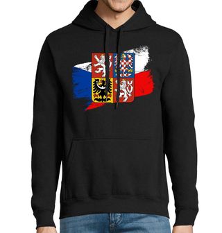 Obrázek 1 produktu Pánská mikina Velký státní znak a Vlajka České republiky