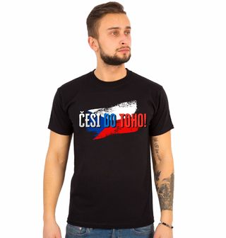 Obrázek 1 produktu Pánské tričko Češi do toho!