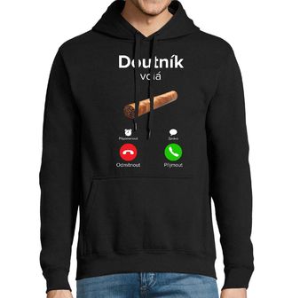 Obrázek 1 produktu Pánská mikina Doutník volá Phone Call