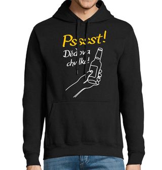 Obrázek 1 produktu Pánská mikina Dědova chvilka s Pivem Pssst!