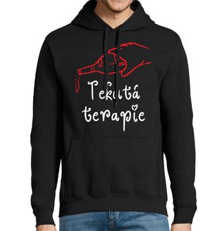 Obrázek 1 produktu Pánská mikina Víno Tekutá terapie