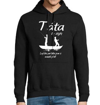 Obrázek 1 produktu Pánská mikina Táta & Syn Lepšího parťáka jsem si nemohl přát