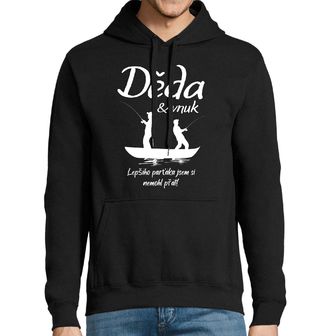 Obrázek 1 produktu Pánská mikina Děda & Vnuk Lepšího parťáka jsem si nemohl přát