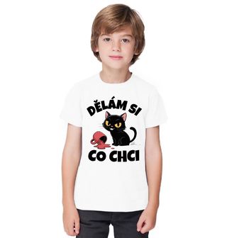 Obrázek 1 produktu Dětské tričko Neposlušná Kočka Dělám si co chci