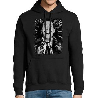 Obrázek 1 produktu Pánská mikina Salvador Dalí obklopen Zbraněmi