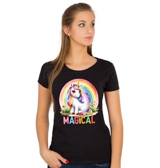 Obrázek 1 produktu Dámské tričko Magický Jednorožec Stay Magical