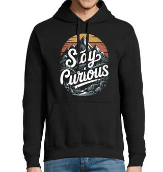 Obrázek 1 produktu Pánská mikina Zůstaň Zvědavý Stay Curious