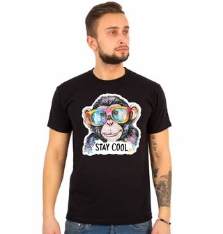 Obrázek 1 produktu Pánské tričko Opice Šimpanz Stay Cool