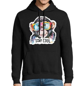 Obrázek 1 produktu Pánská mikina Opice Šimpanz Stay Cool