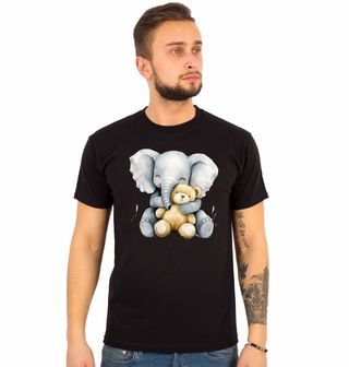 Obrázek 1 produktu Pánské tričko Slůně s Plyšovým Medvídkem