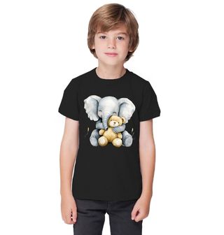 Obrázek 1 produktu Dětské tričko Slůně s Plyšovým Medvídkem