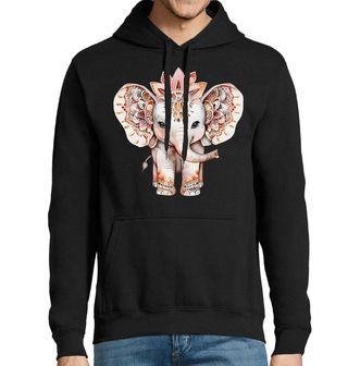 Obrázek 1 produktu Pánská mikina Slon indický Mandala