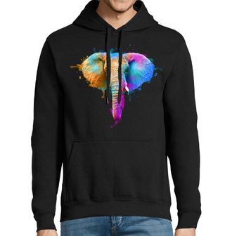 Obrázek 1 produktu Pánská mikina Slon indický Festival Barev Hólí