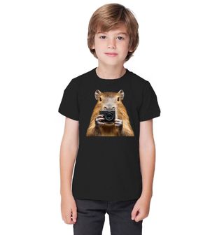 Obrázek 1 produktu Dětské tričko Fotograf Kapybara