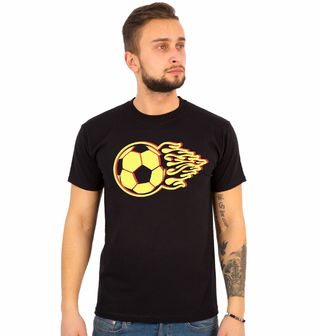 Obrázek 1 produktu Pánské tričko Ohnivý Fotbalový Míč