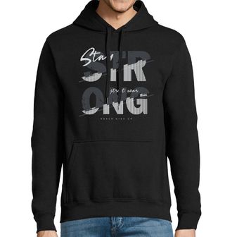 Obrázek 1 produktu Pánská mikina Zůstaň silný Stay Strong Never give up