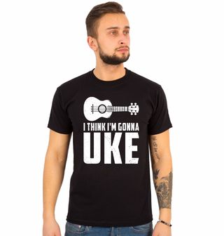 Obrázek 1 produktu Pánské tričko Myslím, že si půjdu zahrát na ukulele