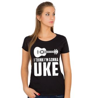 Obrázek 1 produktu Dámské tričko Myslím, že si půjdu zahrát na ukulele