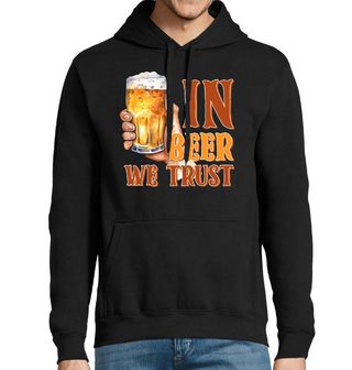 Obrázek 1 produktu Pánská mikina V pivo věříme In Beer We Trust